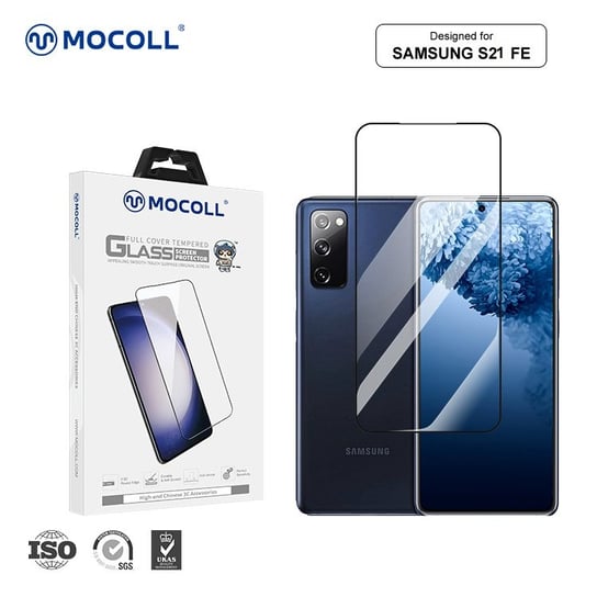 Szkło ochronne MOCOLL 2,5D Full Cover HD z ramką Samsung Galaxy S20 FE Mocoll