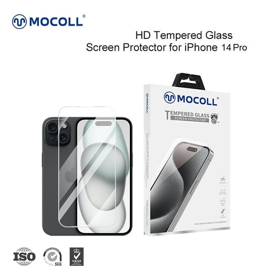 Szkło ochronne MOCOLL 2,5D Transparentne HD iPhone 14Pro Mocoll