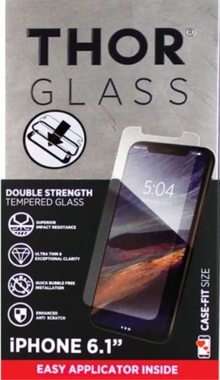 Szkło ochronne na Apple iPhone Xr THOR Glass 9H+ Thor