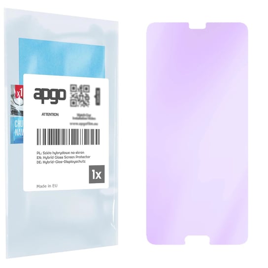 Szkło ochronne na ekran Hybrydowe 9H z filtrem ANTI-BLUE zamiennik hartowanego do Huawei P20 Pro - apgo hybrid ANTI-BLUE Flexible Hybrid Glass nie... apgo