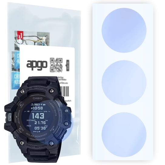 Szkło ochronne na ekran Hybrydowe 9H zamiennik hartowanego do Casio G-Squad GBD-H1000 - apgo Hybrid Smartwatch Protection Ochrona na ekran... apgo