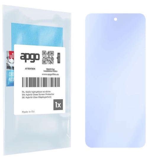 Szkło ochronne na ekran Hybrydowe 9H zamiennik hartowanego do Xiaomi Redmi Note 11S - apgo PRO Flexible Hybrid Glass nie pękające apgo