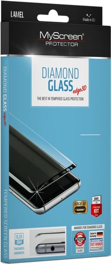 Szkło ochronne na Samsung S9 Plus G965 MYSCREEN Diamond Edge 3D MSP MyScreenProtector