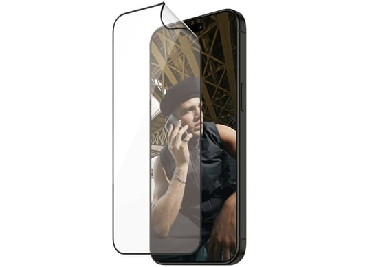 Szkło ochronne PanzerGlass Matrix D3O UWF iPhone 15 Pro 6.1' Ultra-Wide-Fit rPET Screen Protection Easy Aligner Included 2818 hybryda PanzerGlass