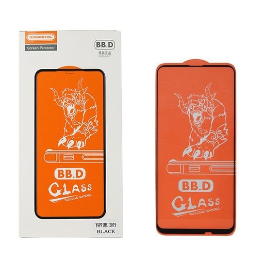 Szkło Somostel Iphone X Xs 11Pro Płaskie Hartowane 9H Czarna Ramka 5,8 Cala Inna marka