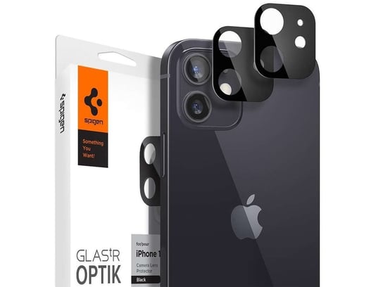 Szkło Spigen Optik.TR Camera Lens do Apple iPhone 12 Mini 5.4 Black Spigen