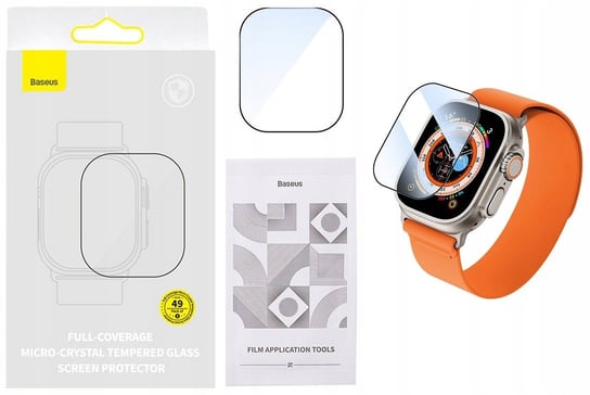 Szkło Szybka Baseus Do Apple Watch Ultra 49mm Baseus