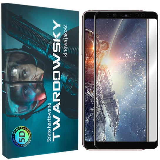 Szkło Twardowsky 5D 9H Do Samsung Galaxy A8 2018 TWARDOWSKY