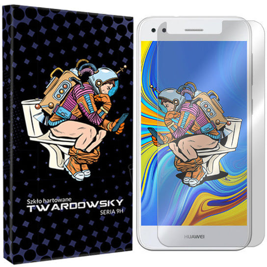 Szkło Twardowsky 9H 0,3Mm Do Huawei Y6 Pro 2017 TWARDOWSKY