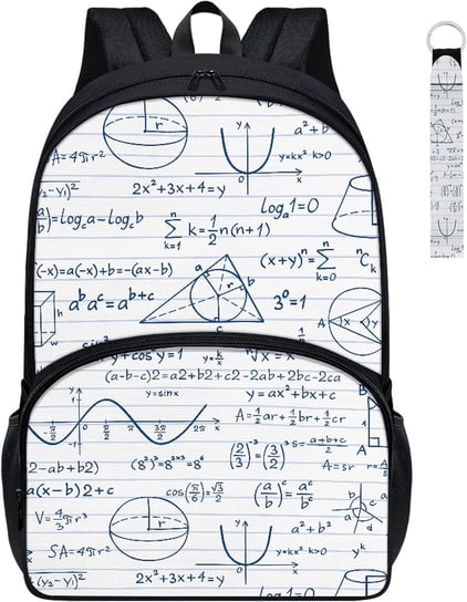 Szkolny Plecak Z Formuł Matematycznych Dla Dziewczyn, Fajny Basen Szkolny Plecak Other