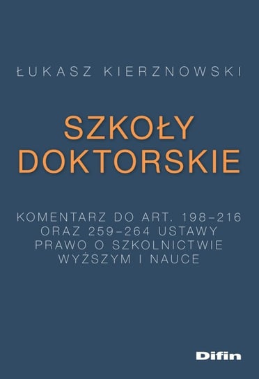 Szkoły doktorskie Kierznowski Łukasz