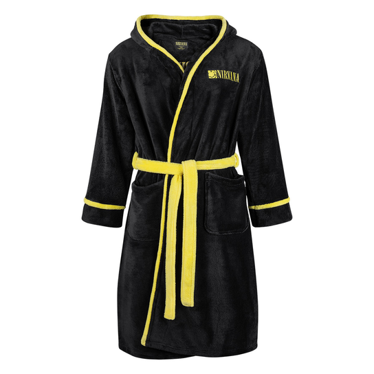 Szlafrok Nirvana - Yellow Smiley-S/M ROCK OFF
