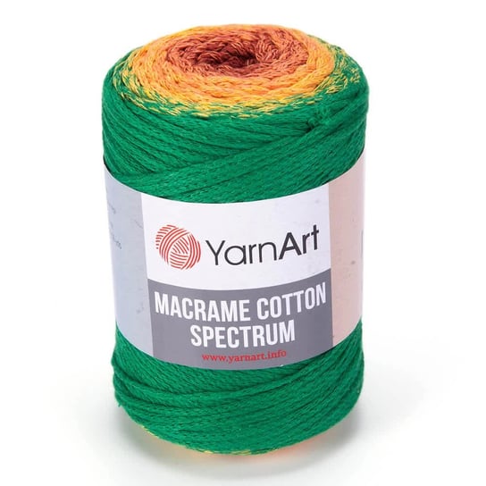 Sznurek do makramy YarnArt Cotton Spectrum cieniowany nr 1308, 2,5mm 250g YarnArt