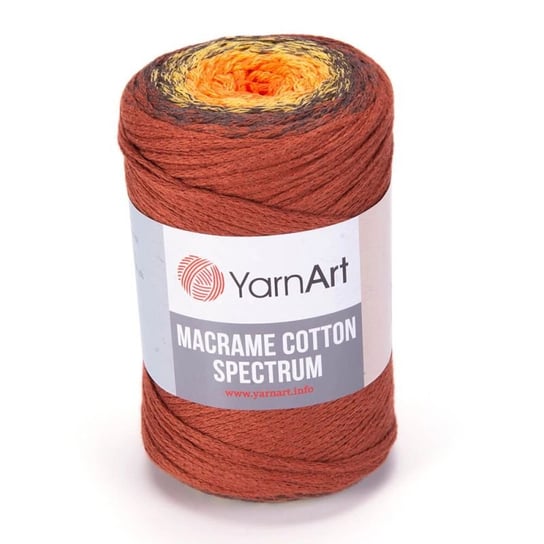 Sznurek do makramy YarnArt Macrame Cotton Spectrum nr 1303 ombre cieniowany YarnArt