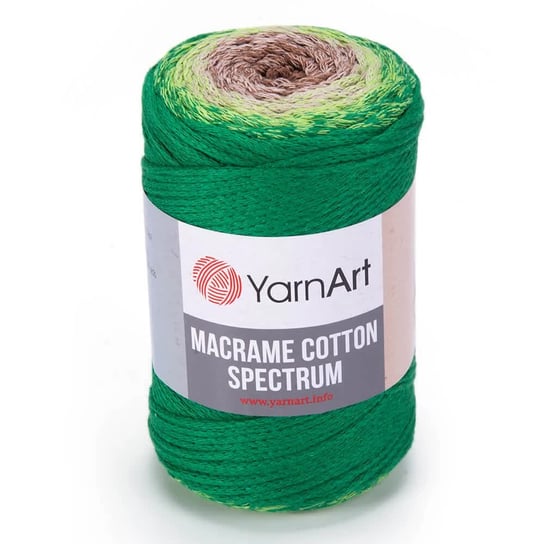 Sznurek do makramy YarnArt Macrame Cotton Spectrum nr 1322 cieniowany ombre YarnArt