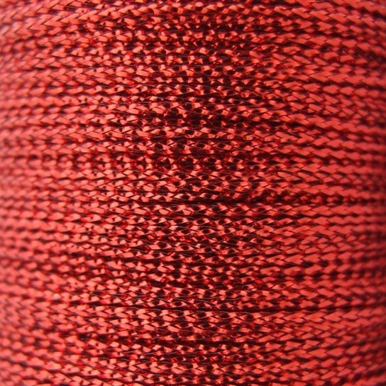 Sznurek Metalizowany Hm 01 (100Mb) Czerwony Dystrybutor Kufer