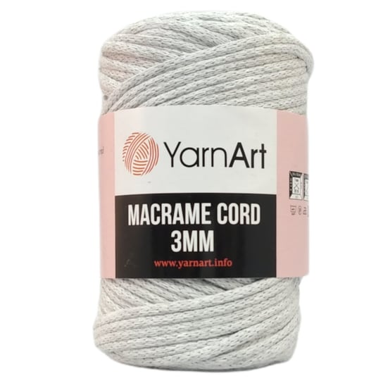 Sznurek YarnArt Macrame Cord 3mm- 756- popiel Filart