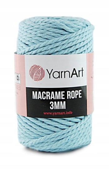 Sznurek YarnArt Macrame Rope 3 mm - 760 błękit YarnArt