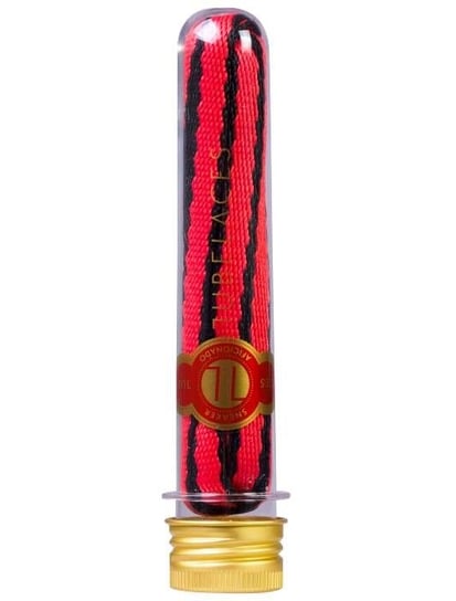 Sznurowadła Tubelaces - Gold Rope Hook Up Red/Black (130 Cm) Inna marka