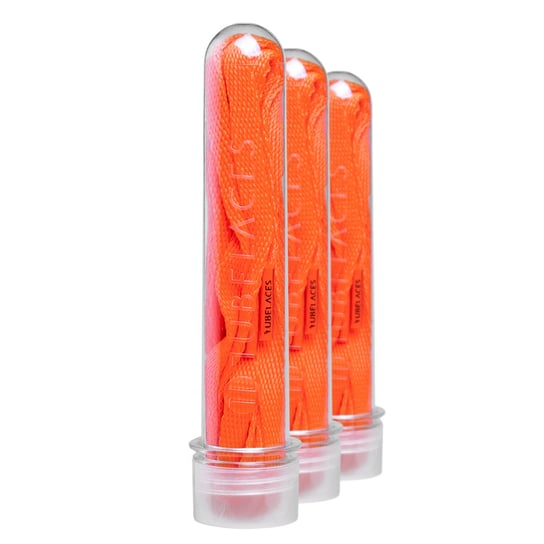 Sznurowadła Tubelaces - Neon Orange (120 Cm) Inna marka