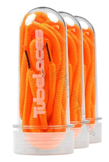 Sznurowadła Tubelaces - Neon Orange (130 Cm) Inna marka