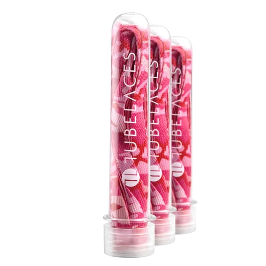 Sznurowadła Tubelaces - Pink Camo (140 Cm) Inna marka