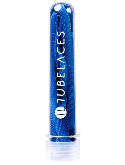 Sznurowadła Tubelaces - White Flat Sundowner Blue (130 Cm) Inna marka