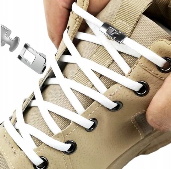 Sznurówki gumowe do butów bez wiązania elastyczne Edibazzar