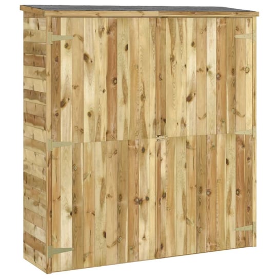 Szopa ogrodowa drewniana impregnowana 163x50x171 c / AAALOE Inna marka