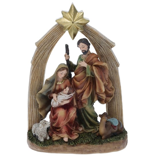 Szopka Bożonarodzeniowa Figurki Świąteczne Postacie Maryja Z Józefem 21Cm H&S Decoration