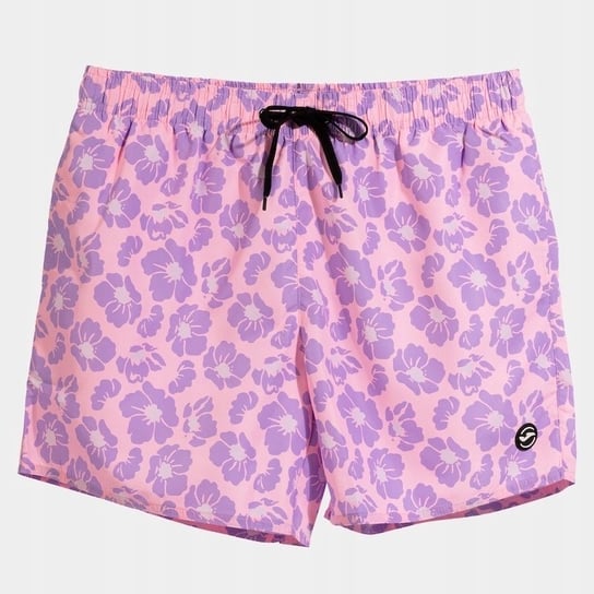 Szorty bermudy Kąpielowe JOMA SWIM SHORTS PINK-PURPLE 103295.529 Rozmiar S Joma