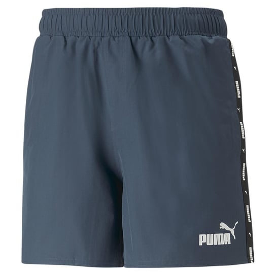 Szorty męskie Puma ESS+ Tape Woven granatowe 84904316-M Puma