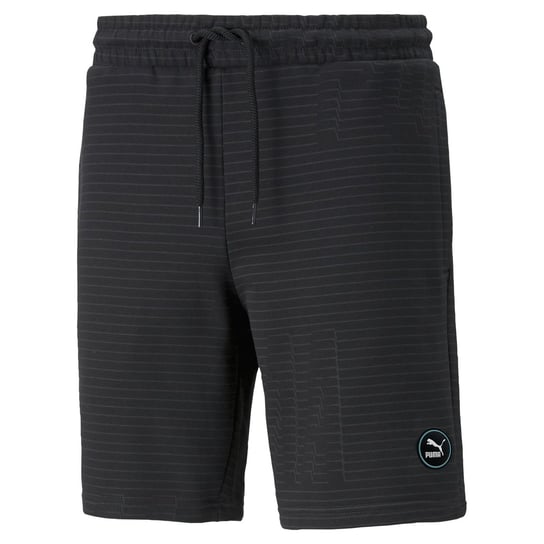 Szorty męskie Puma SWXP AOP SHORTS 8'' TR czarne 53362451-L Puma