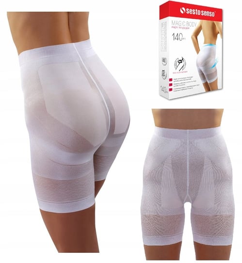 Szorty push up wyszczuplające uda modelujące pośladki BODY Sesto Senso r. M Sesto Senso