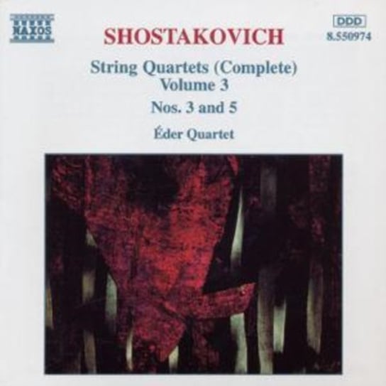 Szostakowicz: String Quartets (Complete). Volume 3 Eder Quartet