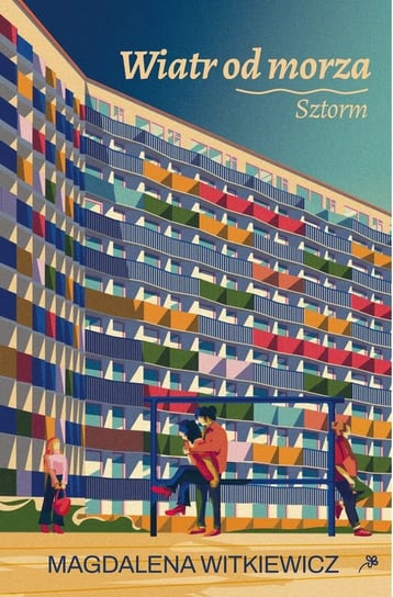 Sztorm. Wiatr od morza (barwione brzegi) Witkiewicz Magdalena