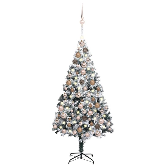 Sztuczna Choinka Świąteczna z Lampkami LED 180 cm Inna marka