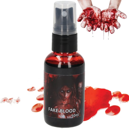 SZTUCZNA KREW FX BLOOD PROFESSIONAL HALLOWEEN 50 ml W SPRAYU Z ATOMIZEREM Korbi