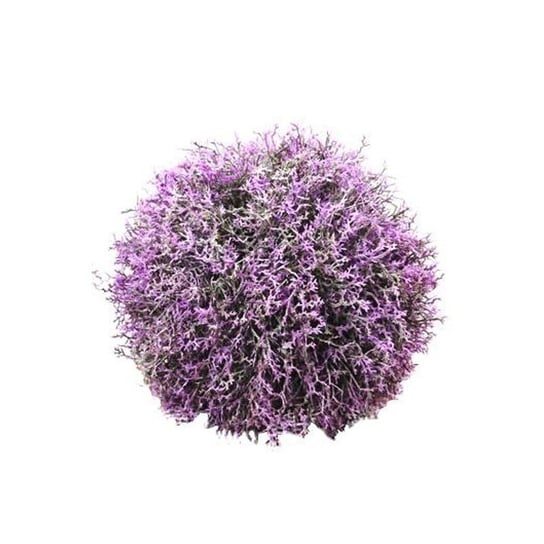 Sztuczna lawenda, kula, fioletowa, 17 cm 
