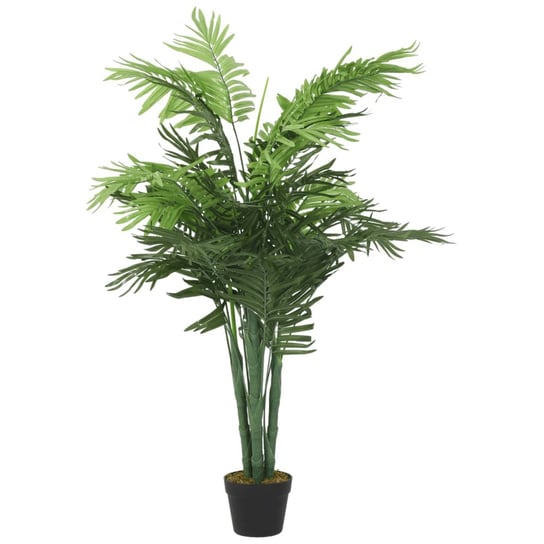 Sztuczna palma 120 cm, zielona, PE i żelazo Zakito Europe