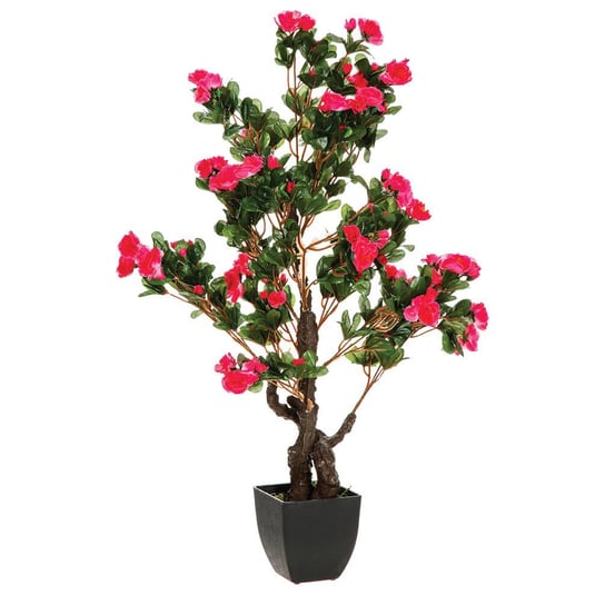 Sztuczna roślina ATMOSPHERA Azalia, różowa, 81 cm Atmosphera