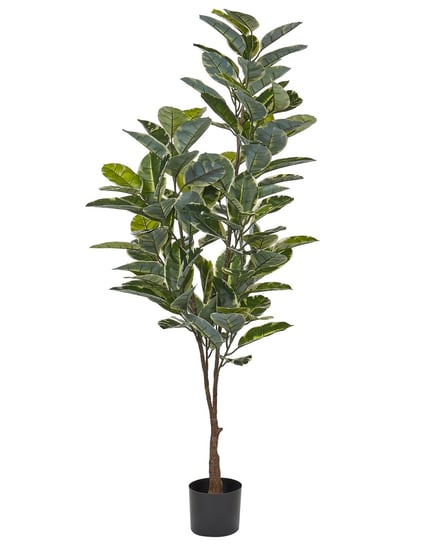 Sztuczna roślina doniczkowa 160 cm FICUS ELASTICA Beliani