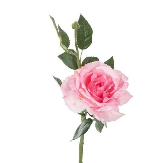 Sztuczna róża EUROFIRANY, różowa, 12 szt. Eurofirany