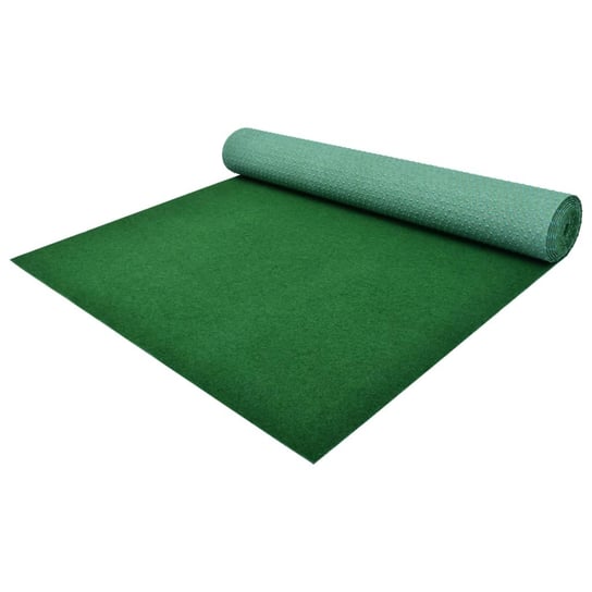 Sztuczna trawa, spód z wypustkami, 4x1 m, zielona vidaXL