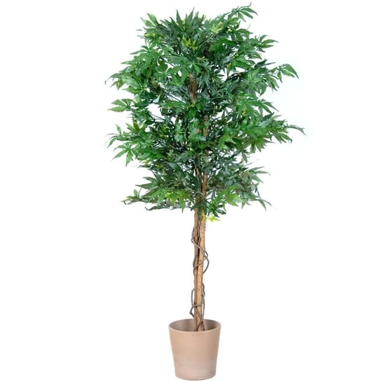 Sztuczne drzewko Marihuana, zielone, 150 cm PLANTASIA