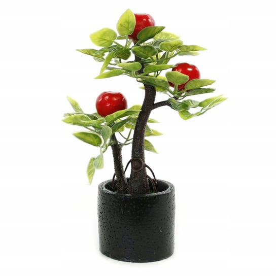 Sztuczne drzewko z owocami roślina w doniczce 20cm Midex
