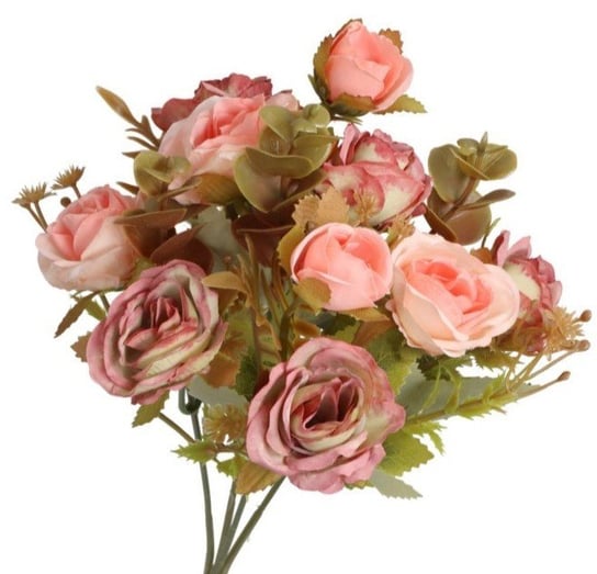 Sztuczne Kwiaty Jak Żywe Rośliny Róża Róże Bukiet Inna marka