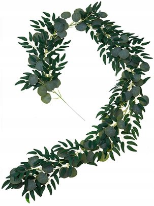 Sztuczne kwiaty liście eukaliptus 100cm dekoracja wz9 Inna marka