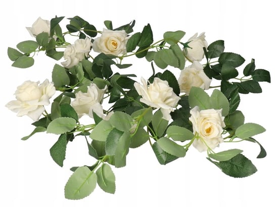 Sztuczne Kwiaty Rośliny Girlanda 220cm Róża Róże Inny producent