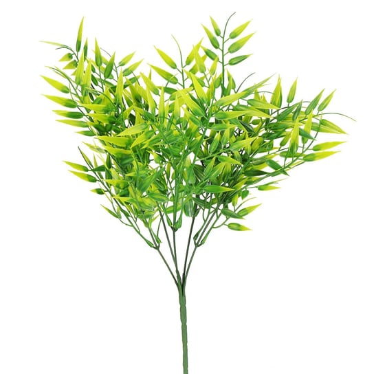 Sztuczne liście do bukietu 5 gałązek Ruskus zielona wys.37 cm Springos